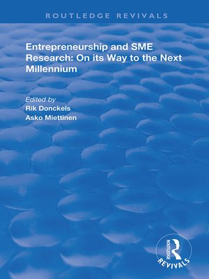 cover image of Entrepreneurship and SME Research